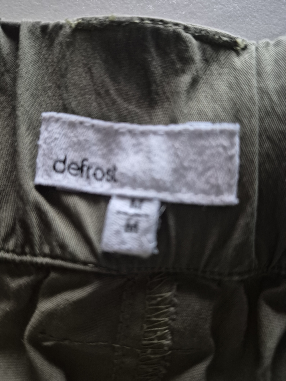 Women's Olive Cargo Jogger Pants with Utility Pockets - Picture 2 of 2